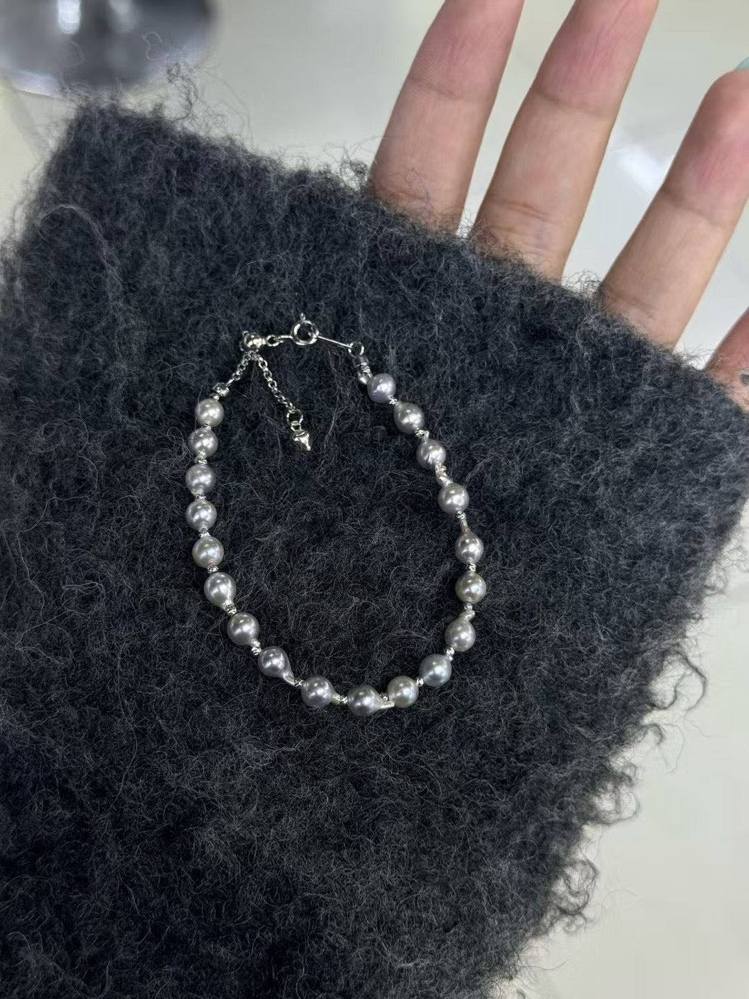 Akoya Baroque pearl bracelet