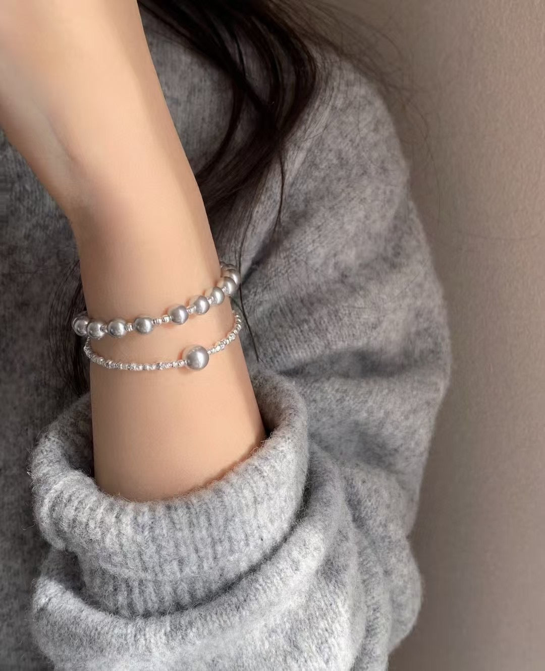 Akoya Baroque pearl bracelet