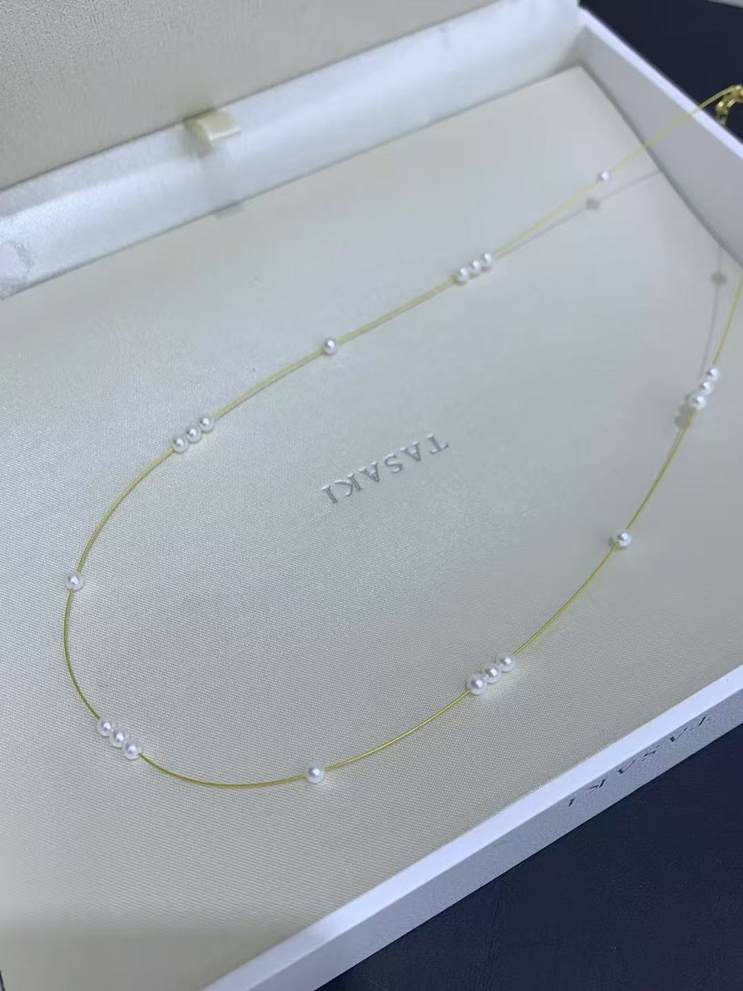 Gypsophila Freshwater Pearl Necklace