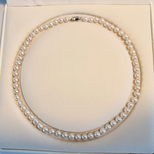 6-7mm Freshwater Pearl Necklace | Pearl World NZ