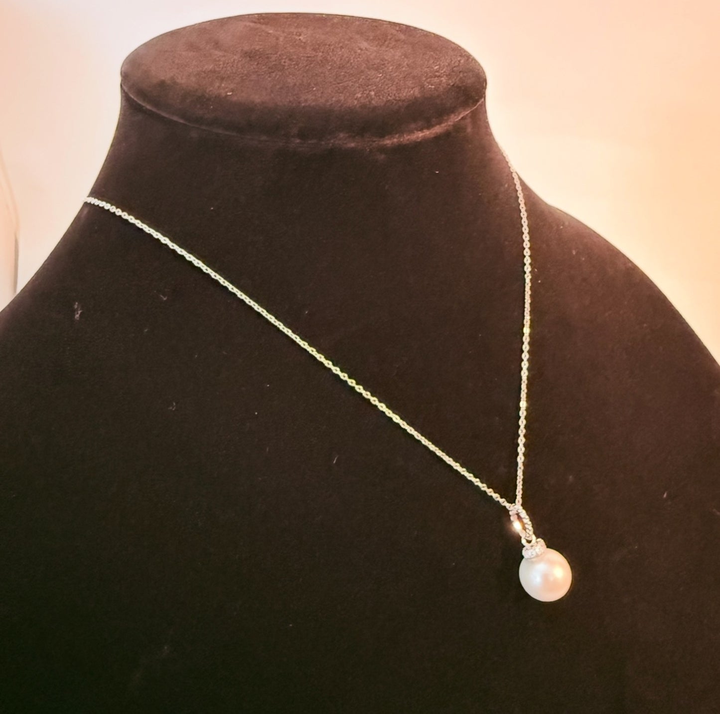 Freshwater 12-13mm Grade AAAA+ Pearl Pendant